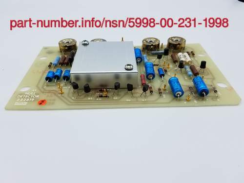 NSN 5998-00-231-1998