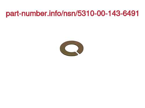 NSN 5310-00-143-6491