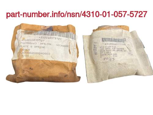 NSN 4310-01-057-5727