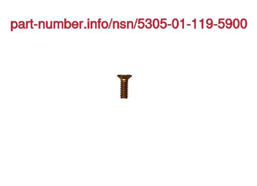 NSN 5305-01-119-5900