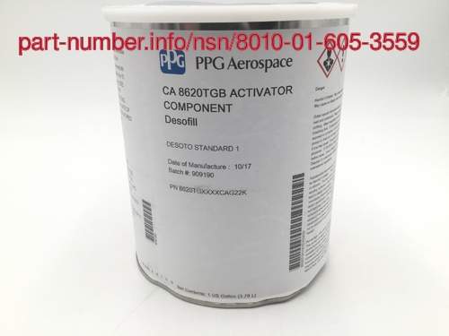 Picture of NSN 8010-01-605-3559 NSN 8010-01-605-3559