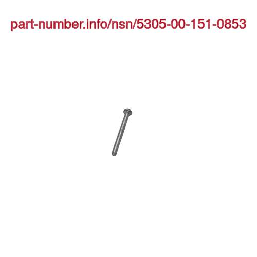 NSN 5305-00-151-0853