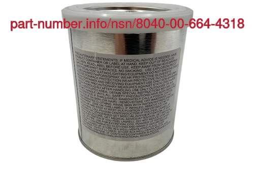 NSN 8040-00-664-4318