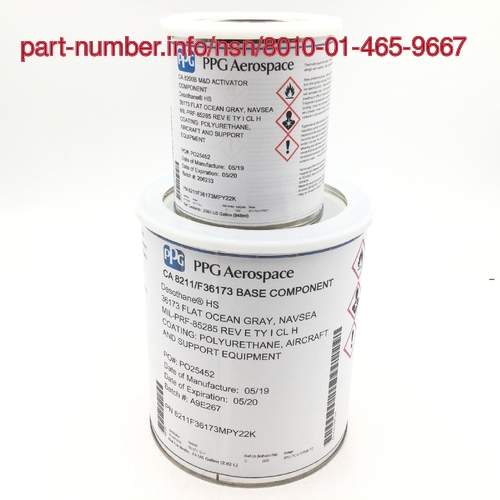 Picture of NSN 8010-01-465-9667 NSN 8010-01-465-9667