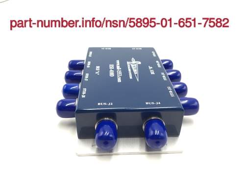 NSN 5895-01-651-7582