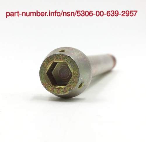 Picture of NSN 5306-00-639-2957 NSN 5306-00-639-2957