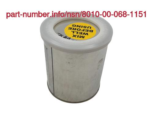 NSN 8010-00-068-1151