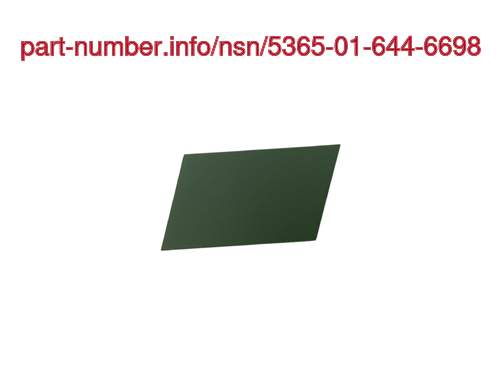 NSN 5365-01-644-6698