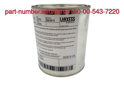 Picture of NSN 9150-00-543-7220 NSN 9150-00-543-7220