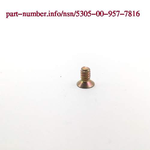 NSN 5305-00-957-7816