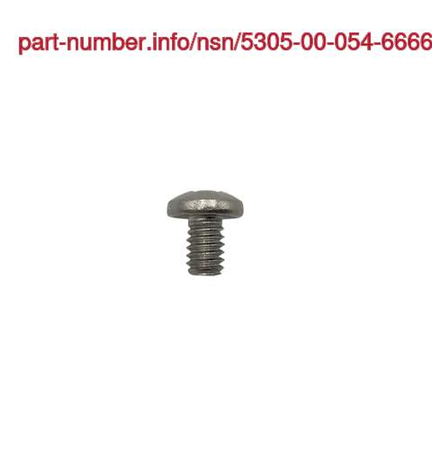 NSN 5305-00-054-6666