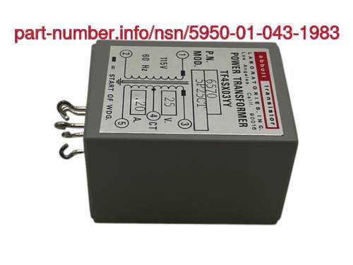 NSN 5950-01-043-1983