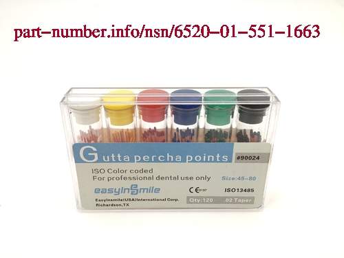 Picture of NSN 6520-01-551-1663 NSN 6520-01-551-1663