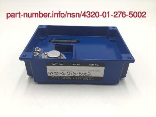 Picture of NSN 4320-01-276-5002 NSN 4320-01-276-5002