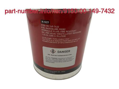 NSN 9150-00-149-7432
