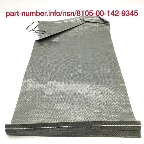 Picture of NSN 8105-00-142-9345 NSN 8105-00-142-9345