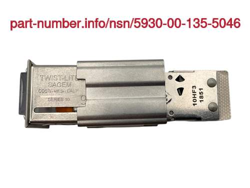NSN 5930-00-135-5046