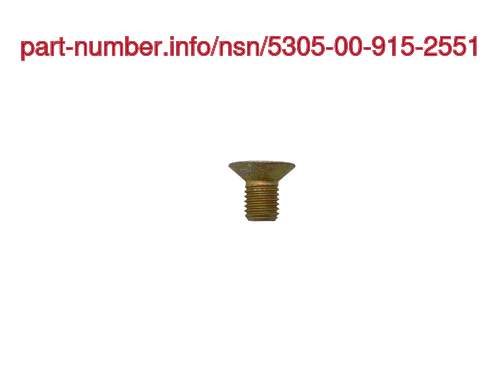 NSN 5305-00-915-2551