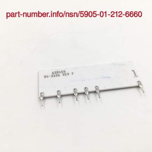 Picture of NSN 5905-01-212-6660 NSN 5905-01-212-6660