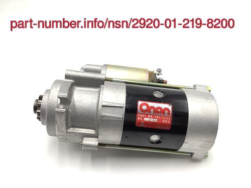 Picture of NSN 2920-01-219-8200 NSN 2920-01-219-8200