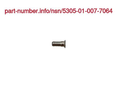 NSN 5305-01-007-7064