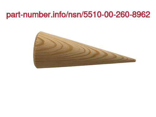 NSN 5510-00-260-8962