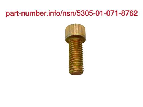 NSN 5305-01-071-8762
