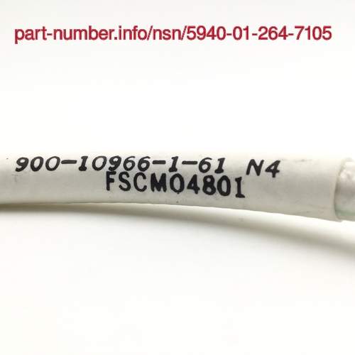 Picture of NSN 5940-01-264-7105 NSN 5940-01-264-7105