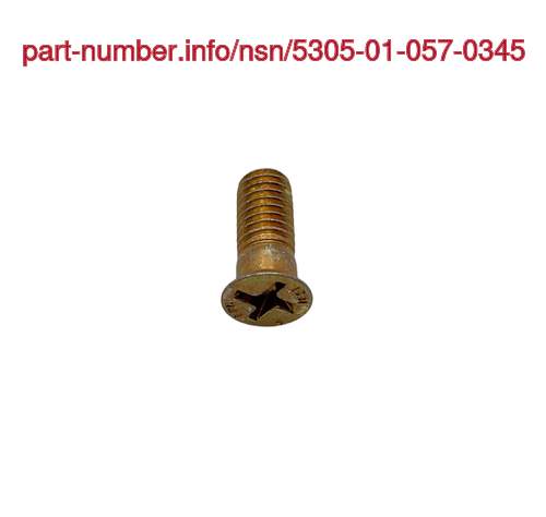 NSN 5305-01-057-0345