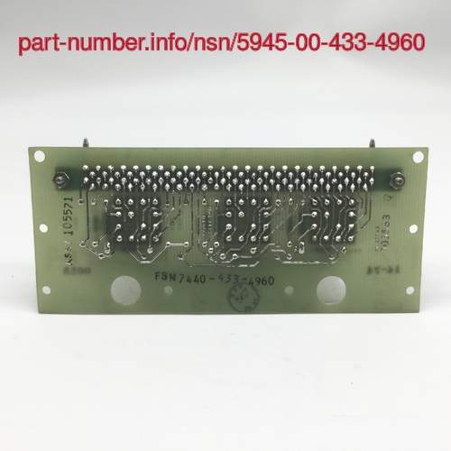 Picture of NSN 5945-00-433-4960 NSN 5945-00-433-4960