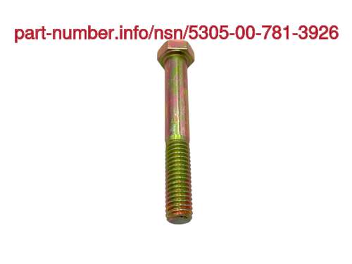 NSN 5305-00-781-3926