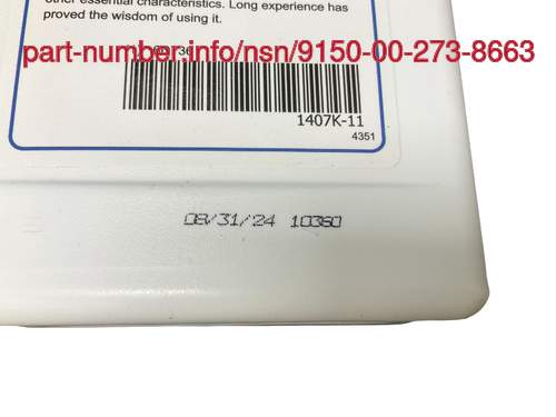 NSN 9150-00-273-8663