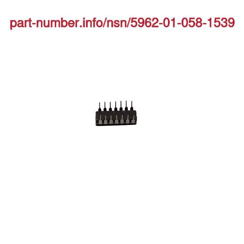 NSN 5962-01-058-1539