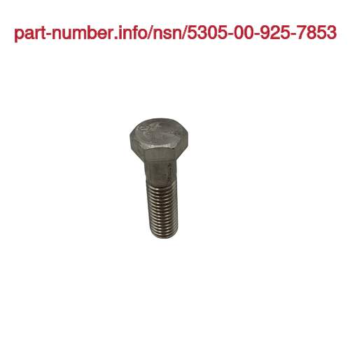 NSN 5305-00-925-7853