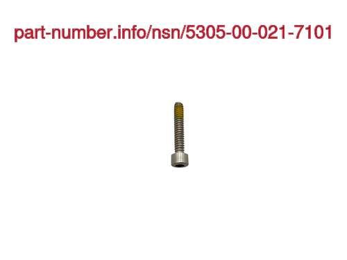 NSN 5305-00-021-7101