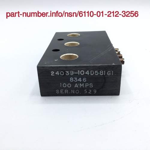 Picture of NSN 6110-01-212-3256 NSN 6110-01-212-3256