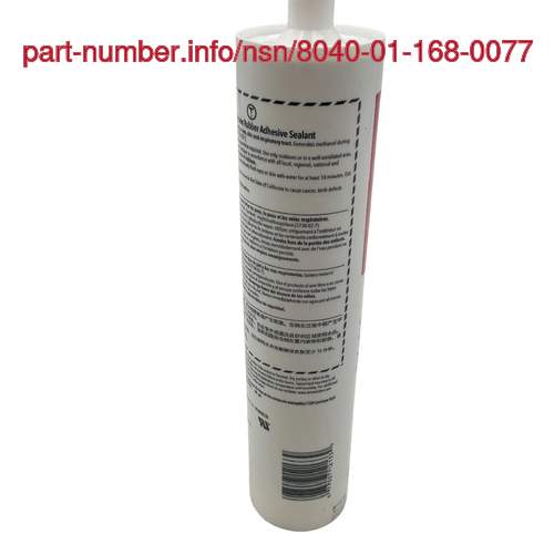 NSN 8040-01-168-0077