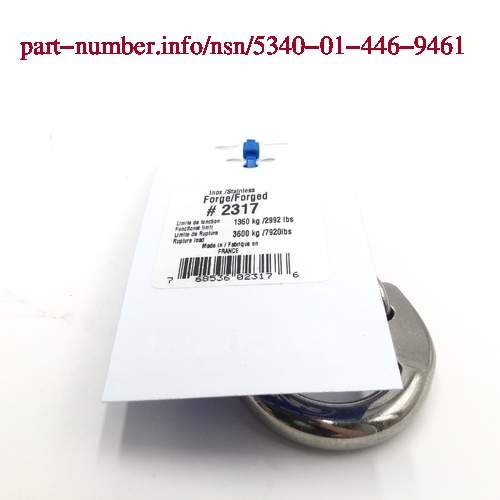 Picture of NSN 5340-01-446-9461 NSN 5340-01-446-9461