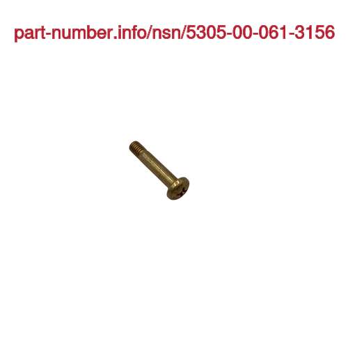 Picture of NSN 5305-00-061-3156 NSN 5305-00-061-3156