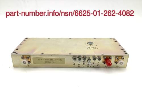 NSN 6625-01-262-4082