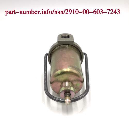 Picture of NSN 2910-00-603-7243 NSN 2910-00-603-7243