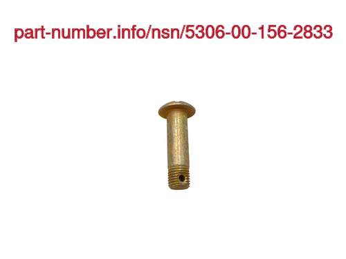 NSN 5306-00-156-2833