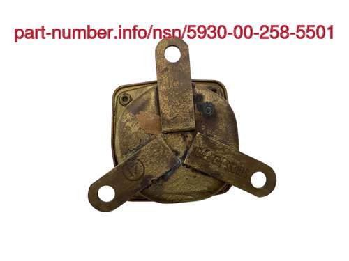 Picture of NSN 5930-00-258-5501 NSN 5930-00-258-5501