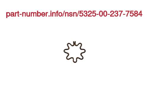 NSN 5325-00-237-7584