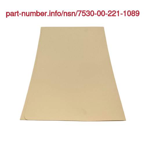 NSN 7530-00-221-1089