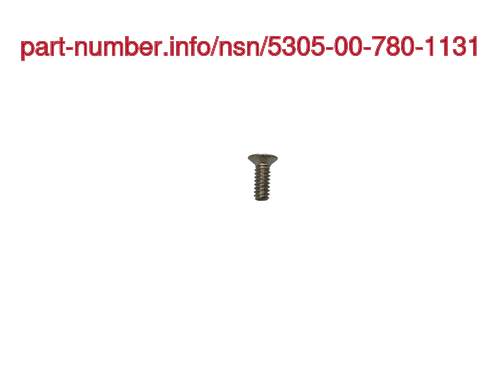 NSN 5305-00-780-1131