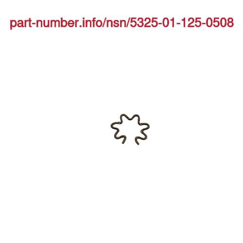 NSN 5325-01-125-0508